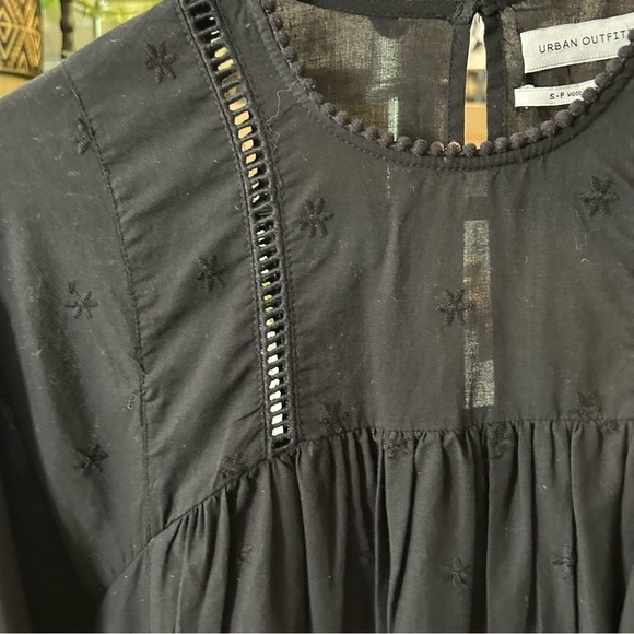 Urban Outfitters Beatrice Eyelet Babydoll Romper - Picture 8 of 15